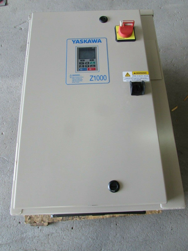 YASKAWA CIMR-4A0005FAA  , 3hp DRIVE, IN ENCLOSURE! 480V / 3.4A NEW! MAKE OFFER!