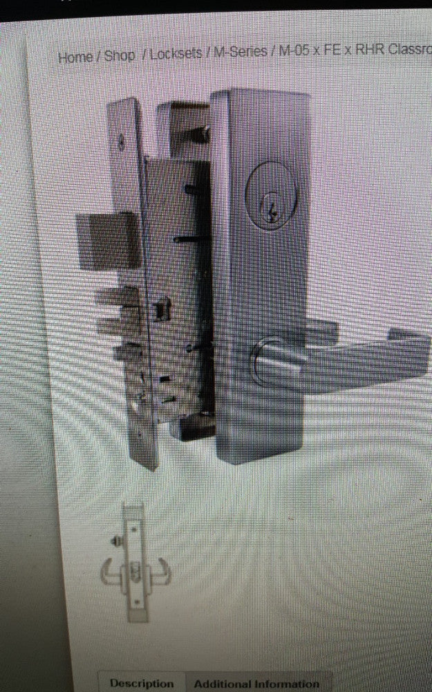 M-05 X FE X US26D RHR CLASSROOM Grade 1 – Heavy Duty, Mortise Lock
