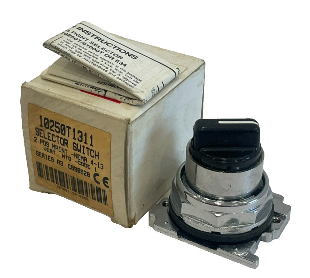 NEW CUTLER HAMMER 10250T1311 SELECTOR SWITCH SERIES R3