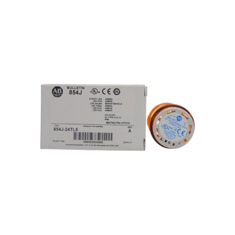 ALLEN BRADLEY 854J-24TL5 SER. A 24V (WH) NSMP