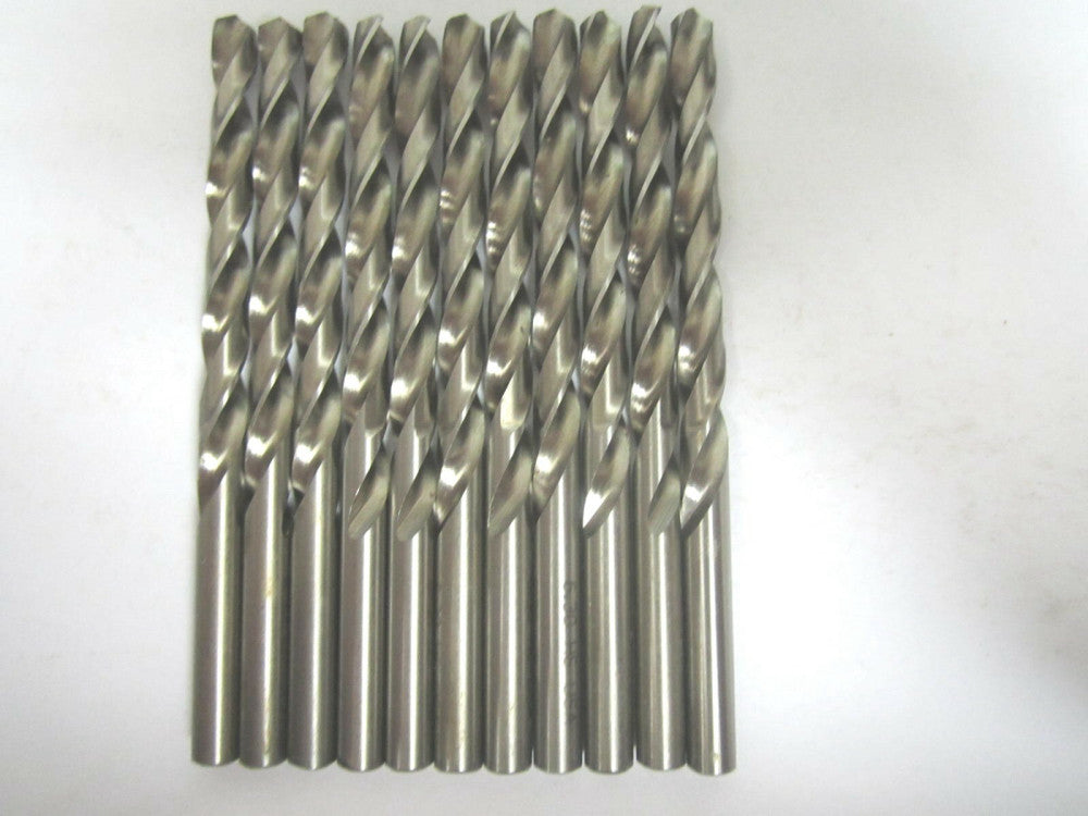  Michigan 6.30mm x 2-3/4" HSS Oxide Coated Jobber Length Drill Bits - Lot of 12
