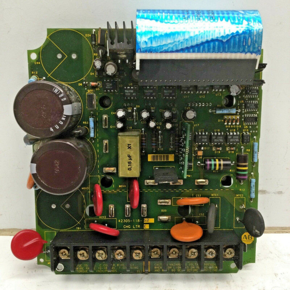 ALLEN BRADLEY 42305-118-52 POWER PCB DRIVE CIRCUIT BOARD 1HP 460V 4230511852 E