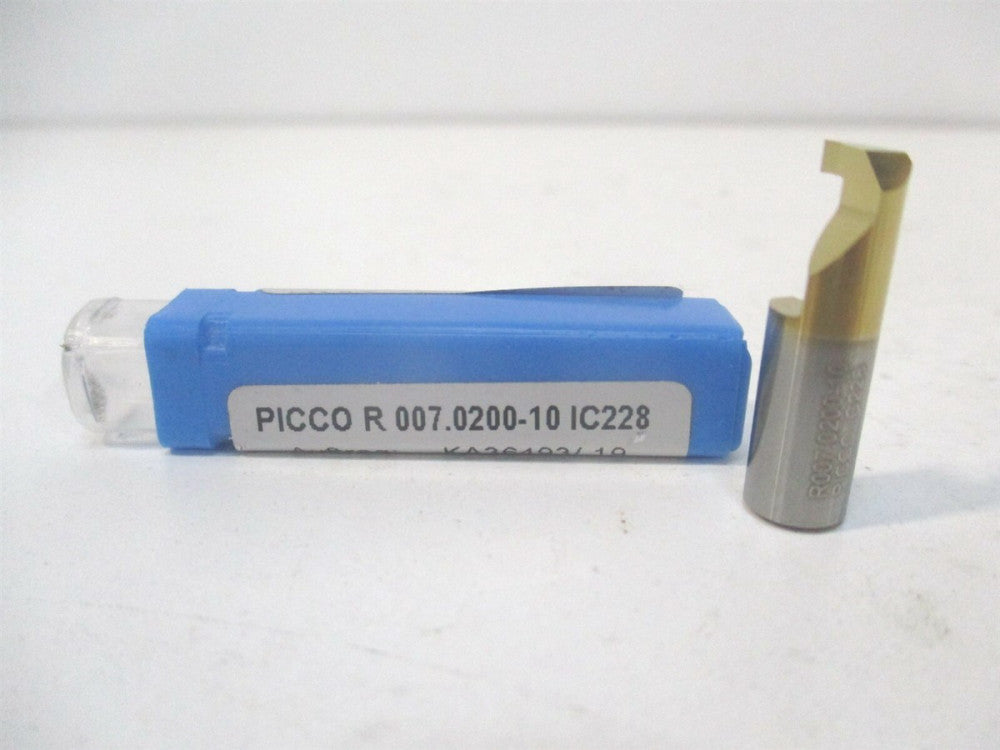 Picco (6402401) 6.8mm x 0.354" x 7mm x 0.9843" OAL Solid Carbide RH Boring Bar