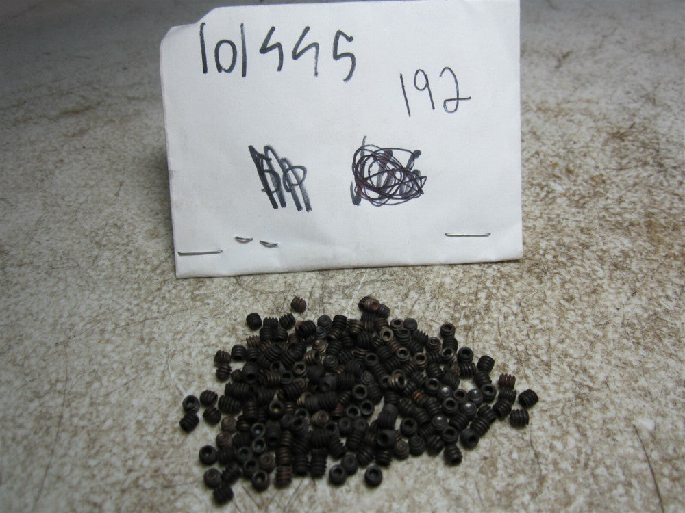 Brighton Best (101145) #6-32 UNC, 1/8" OAL, Cup Point Set Screw - Pack of 192