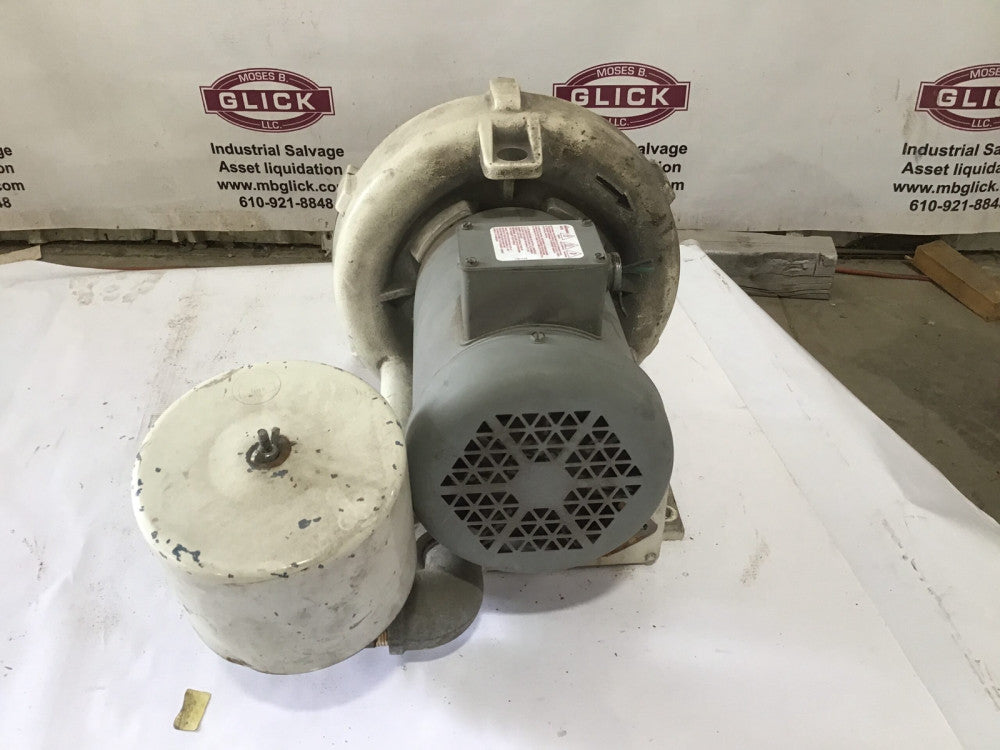 Ametek 51048 1HP Blower Motor 3450 RPM 3PH 60Hz