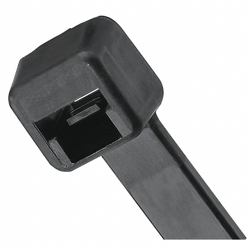 (250 PCS) PANDUIT Cable Tie, 8.1, Polypropylene, Black, PLT2H-TL100 *SHIPS FREE*