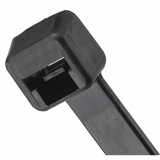 (250 PCS) PANDUIT Cable Tie, 8.1, Polypropylene, Black, PLT2H-TL100 *SHIPS FREE*