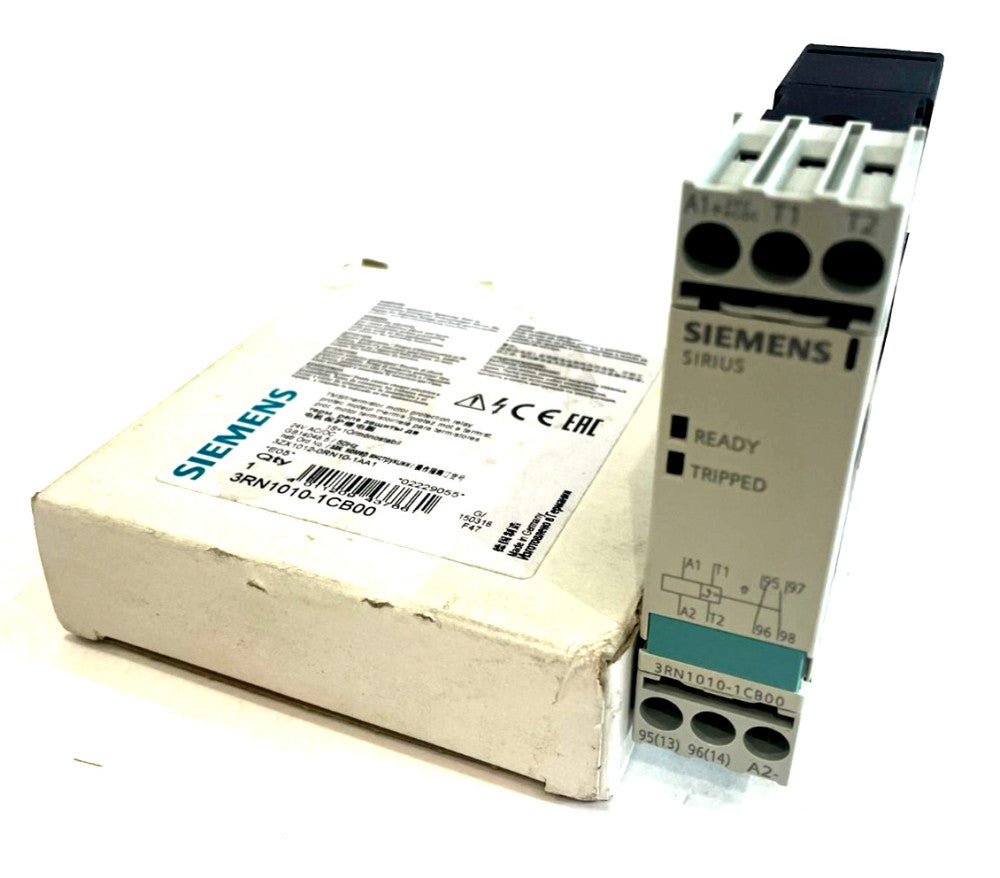 NEW SIEMENS 3RN1010-1CB00 MOTOR PROTECTION RELAY 3RN10101CB00
