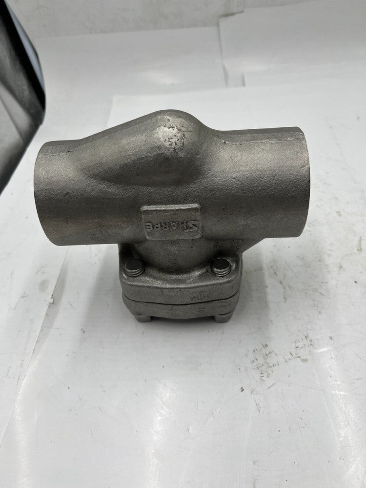 Sharpe Body Piston Check Valve 2" F316L 2-800 1600 PSI at 100ºF 6 5/8" x 2 7/8"