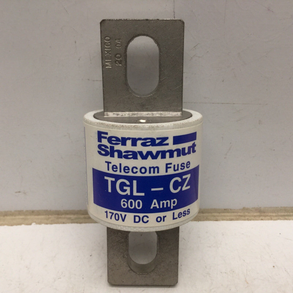 Ferraz Shawmut TGL-CZ Telecom Fuse 600 AMP, 170V DC or Less