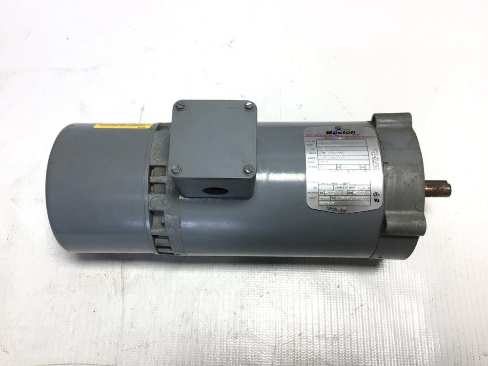 Boston Gear GUTB-B Motor Brake .75HP 60Hz 1725RPM 3PH 208-230/460V  56C Frame