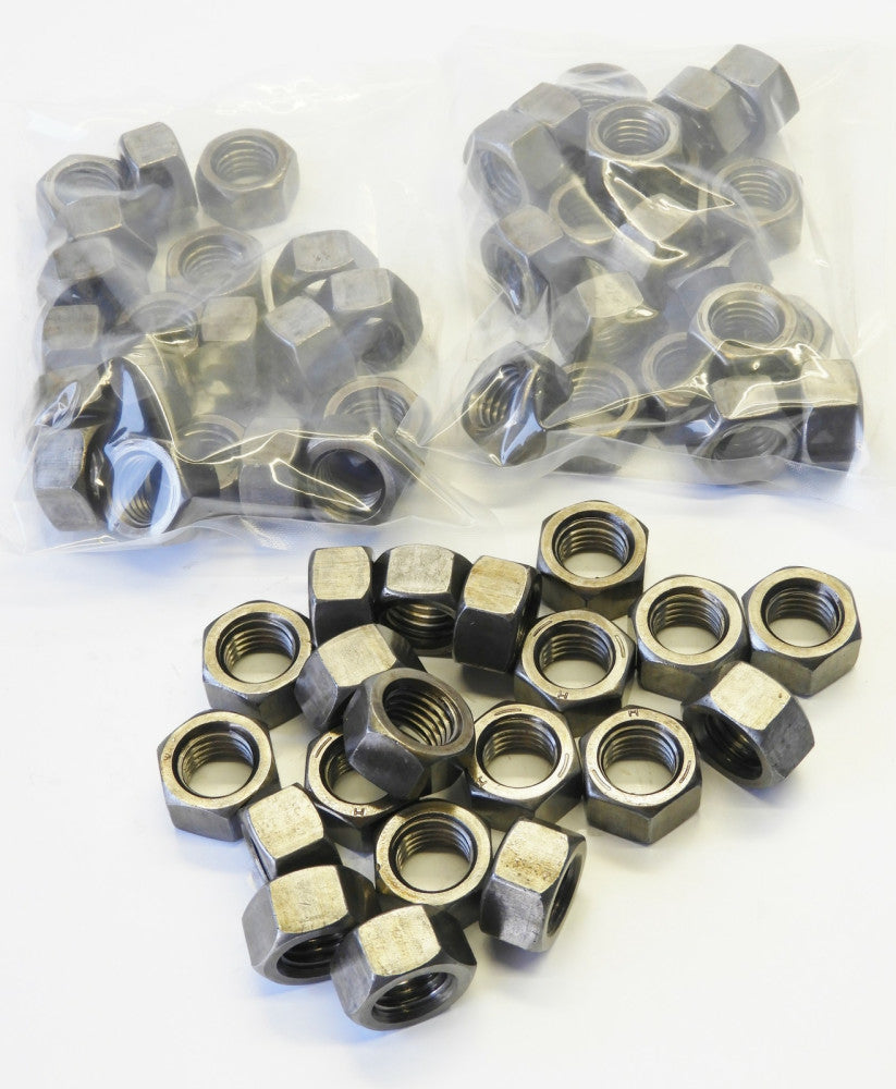 (Lot of 60) 3/4-10 Hex Nut Grade 5 ASME B18.2.2, 1-1/8" Width Right Hand Plain F