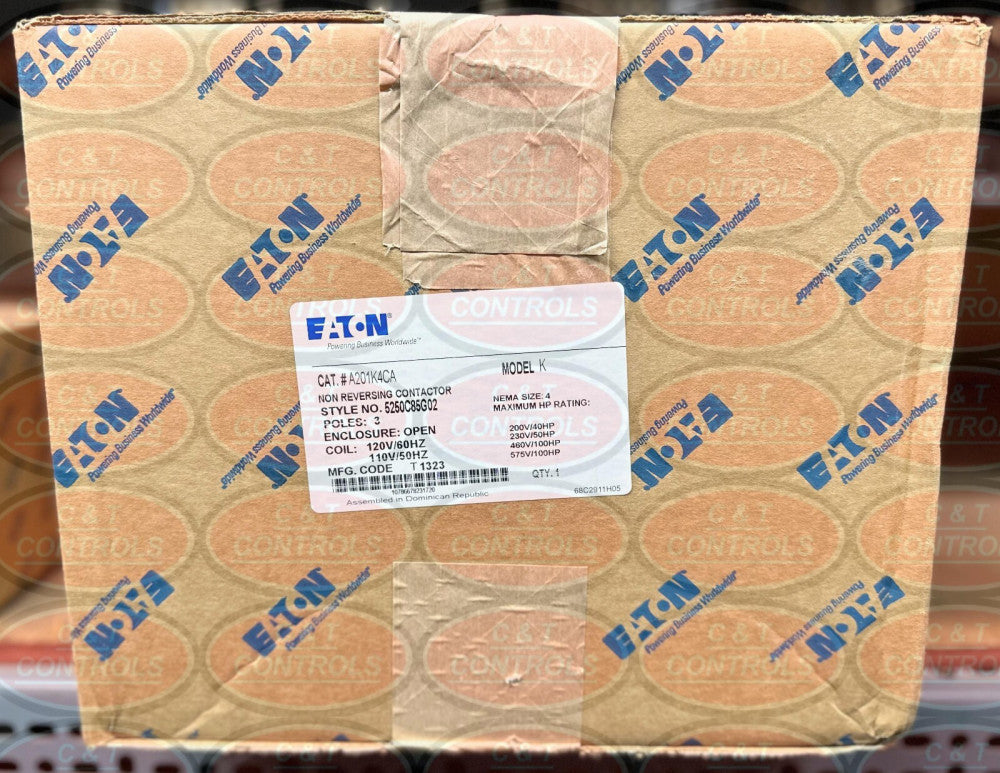 Eaton A201K4CA Size 4 120VAC Contactor New In Box USA Stock