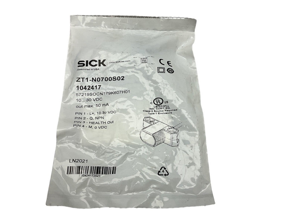 Sick ZT1-N0700S02 | (1042417) Proximity Switch Photoelectric