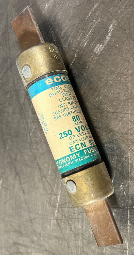 Econ ECN80 80-Amp 250V Fuses Nos Surplus