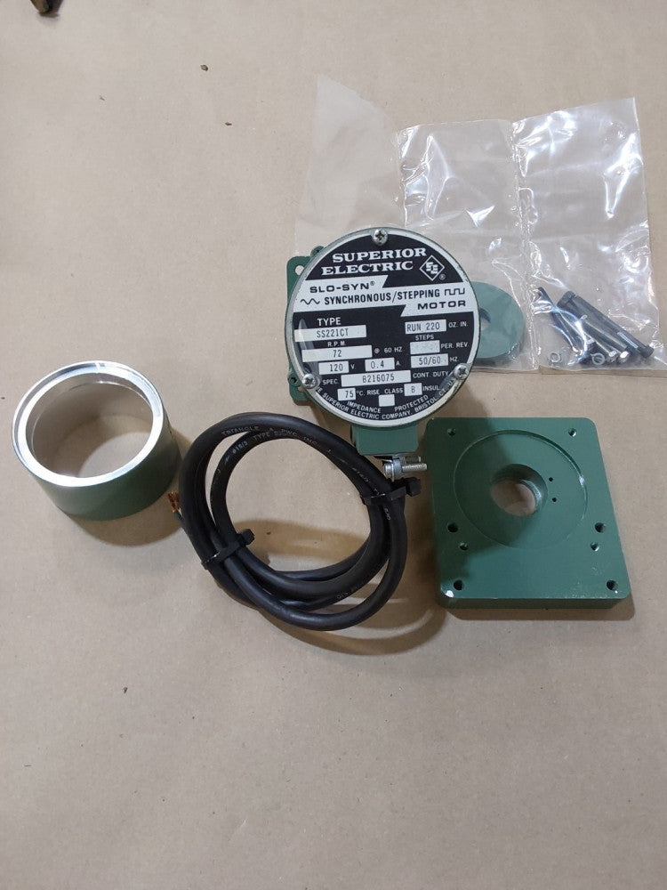 SUPERIOR ELECTRIC SS221CT SLO-SYN STEPPING MOTOR SS221CT CLASS B, B216075