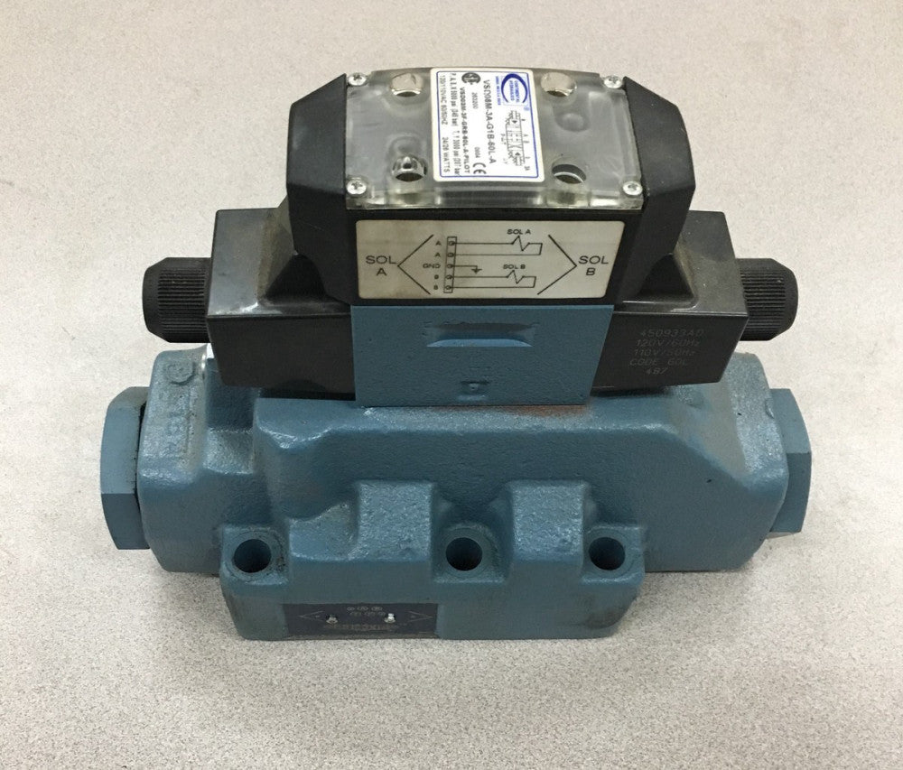 NEW NO BOX CONTINENTAL HYDRAULICS DIRECTIONAL SOLENOID VALVE VSD08M-3A-G1B-60L-A