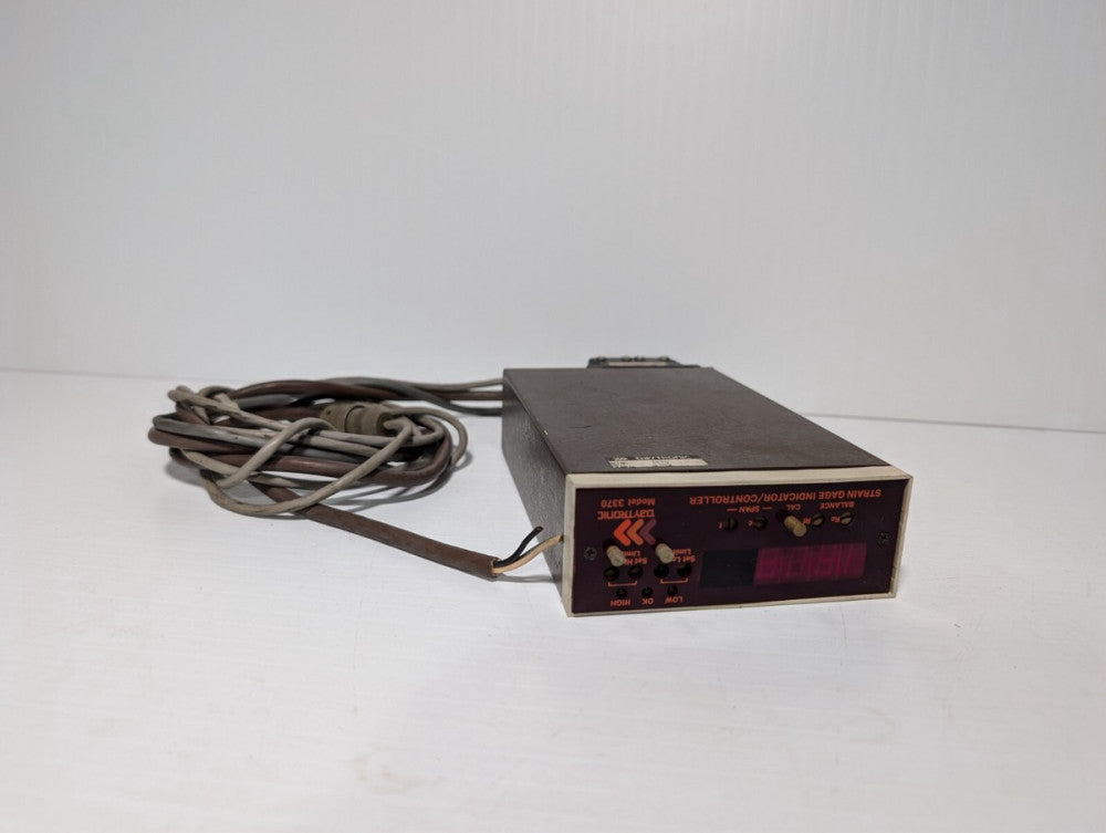 Daytronic 3370 Strain Gage Indicator/Controller, digital, 4 digit, no power cord