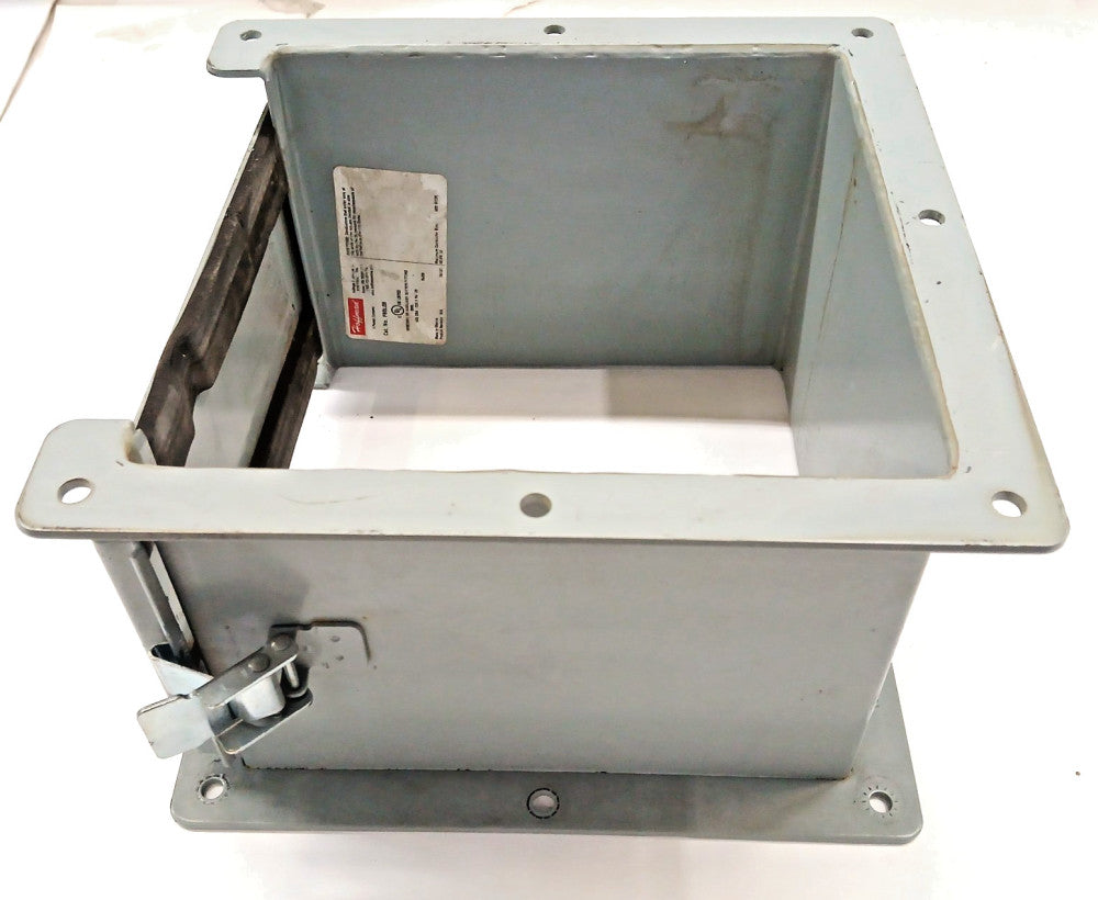 HOFFMAN WIREWAY 6" FITTING HINGE COVER W/QUICK RELEASE LATCH CAT NO. F88L06