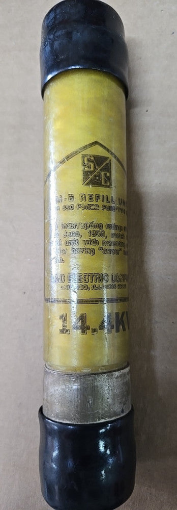 S&C Electric Company 14.4KV Refill Unit 175 amps