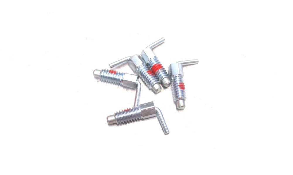 TE-CO (54360) 1/4-20 Steel L-Handle Hand Retractable Spring Plunger - Lot of 5