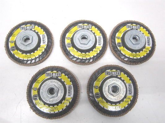 (25842) 4-1/2" 40 Grit, Zirconia Alumina, Type 29 Compact Flap Disc - Pack of 5