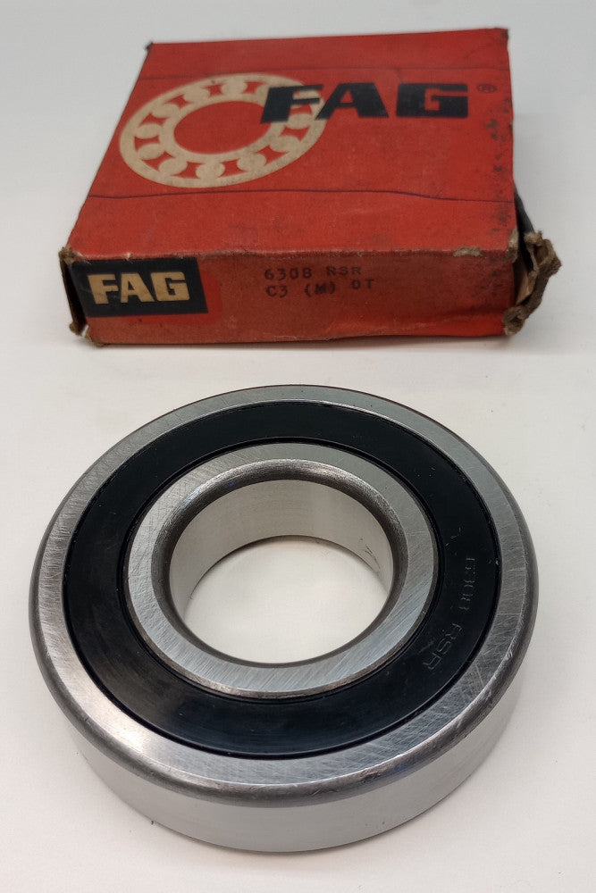 FAG 6308 RSR C3 Ball Bearing Deep Groove 40 x 90 x 23mm 6308-RSR-C3 Single Seal