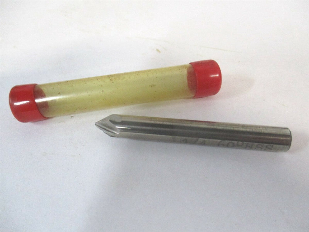 1/4" x 2" OAL High Speed Steel 60 Degrees Spotting Drill Bit 