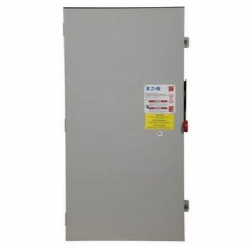 NEW EATON 400 AMP NON-FUSED SAFETY SWITCH DG325URK 3P 240 VAC NEMA 3R *FLAW*