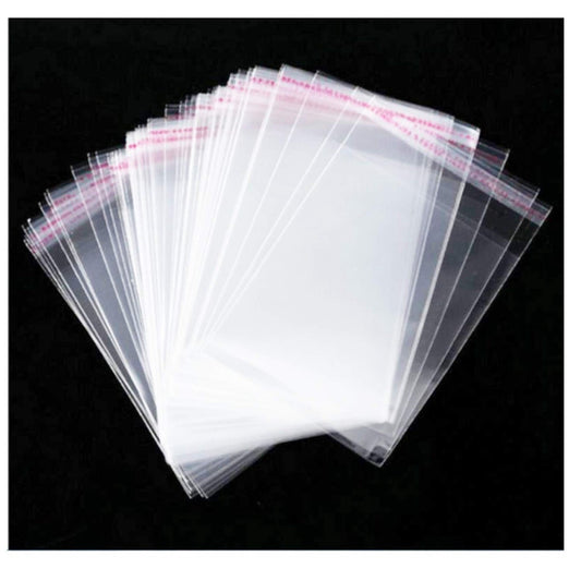 200ct Clear Plastic Bags 4 x 6 Resealable Self Sealing OPP Cello Bags for Bak...