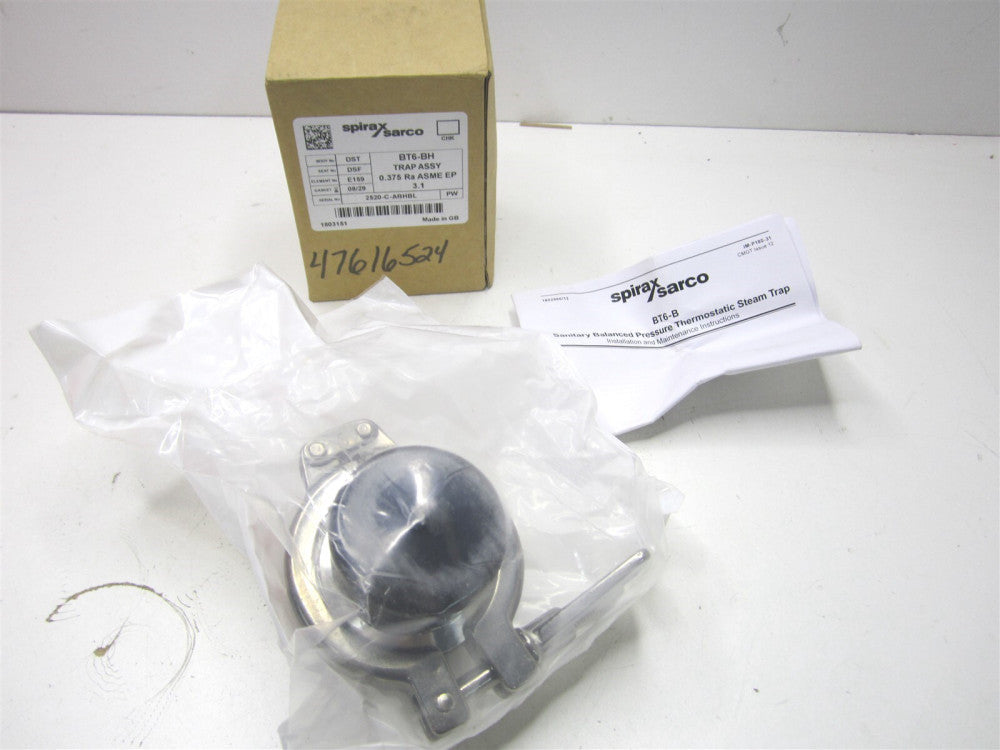 Spirax-Sarco 1802951-1/2" BT6-BH Balanced Thermostatic Steam Trap
