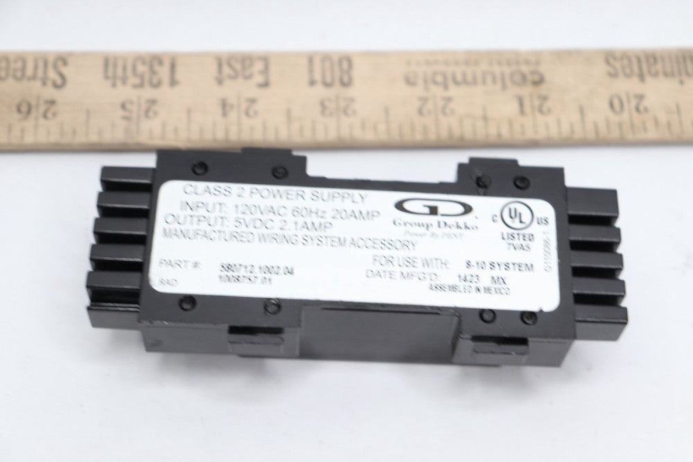 Group Dekko 8-10 Receptacle 622 Wiring 15 AMP 120V 580712.1002.04