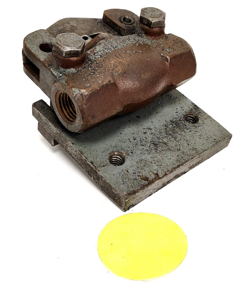 SCHRADER BELLOWS 1/4" ROLLER LEVER CONTROL VALVE 3417 BRASS MATERIAL