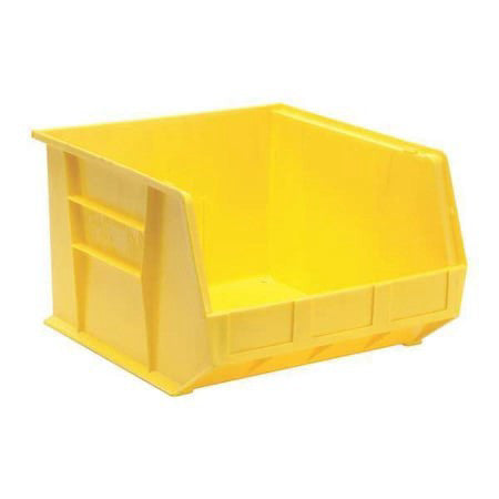 Quantum Storage Systems Qus270yl Hang & Stack Storage Bin, Polypropylene,