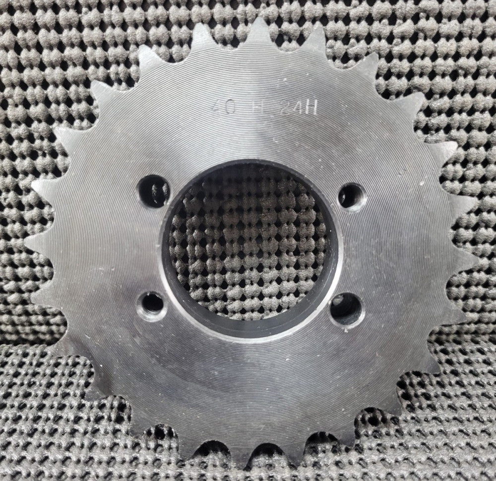 MARTIN SPROCKET 40H24H 1/2" PITCH 24 TEETH H BUSHING ROLLER CHAIN SPROCKET