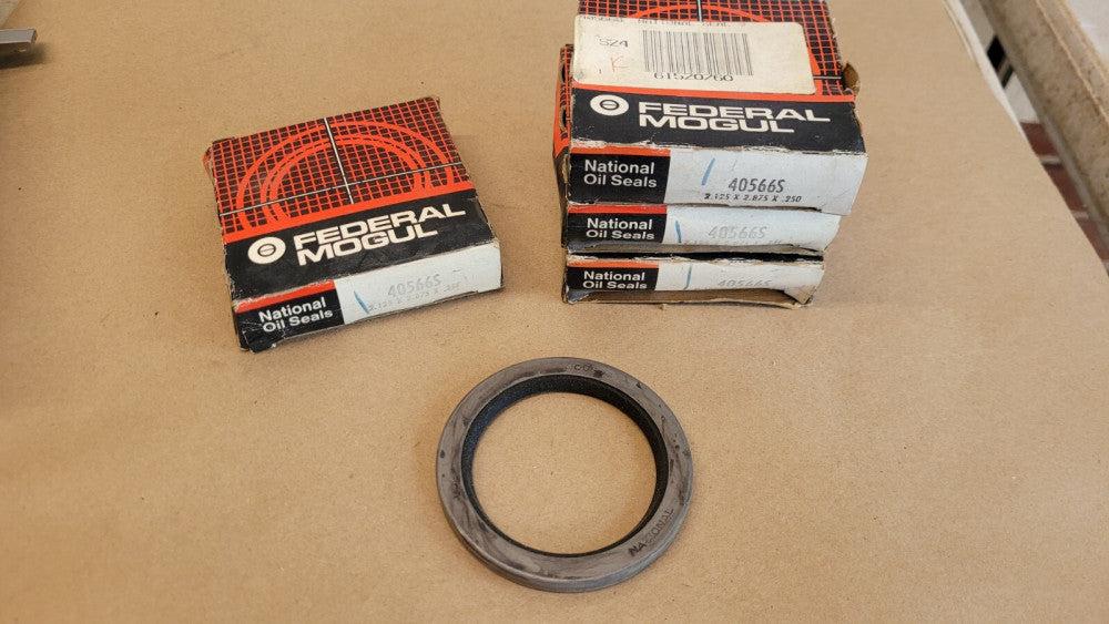 Lot Of 4 Federal Mogul 40566S Oil Seals 2.125x2.875x.250"