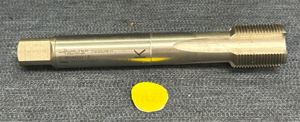 WALTER PROTOTYP TAPER TAP 21361- M25 X 1.25 HSS-E