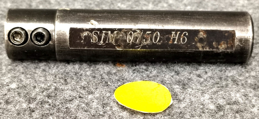 CARMEX BORING BAR HOLDER  3-1/2" OAL STEEL MATERIAL SIM-.0750-H6