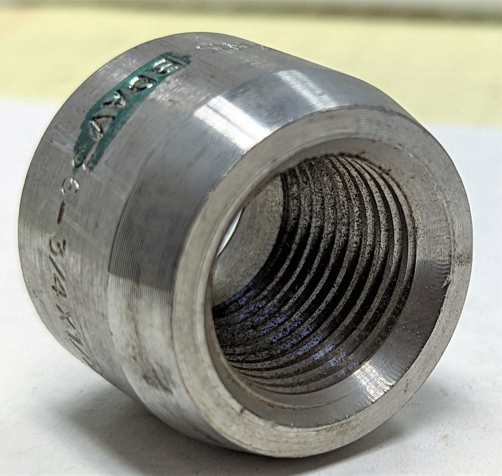 36 - 3/4 x 1/2 in. Thread-o-let F316 3000lb SH Stainless PENN MACHINE [Z2S5]