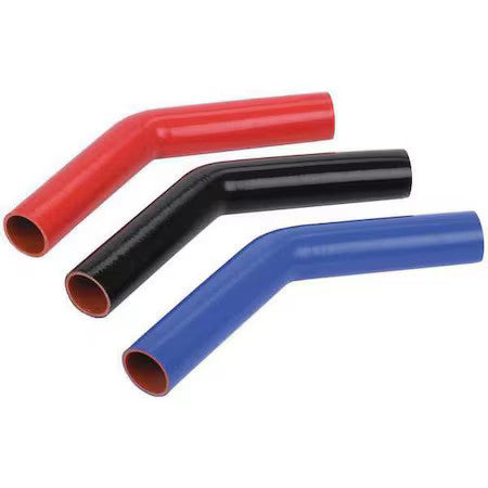 Flextech 45-300 X 10 Elbow Hose,Blue,3 In.,45 Deg.