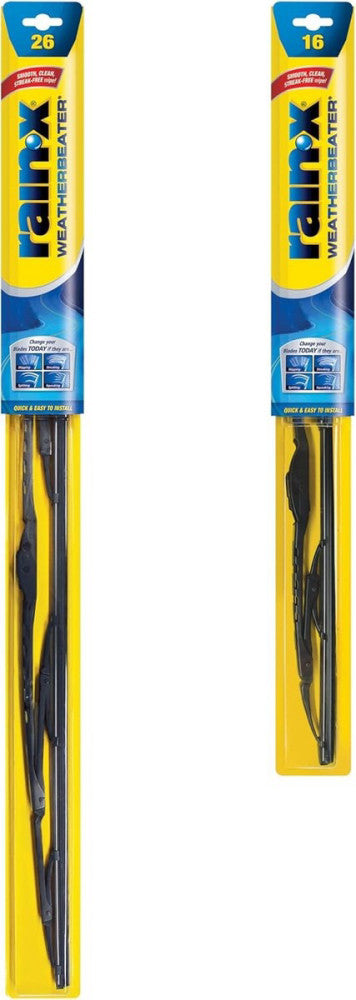 Rain-X WeatherBeater 26" & 16" Windshield Wiper Blades Pack #R017