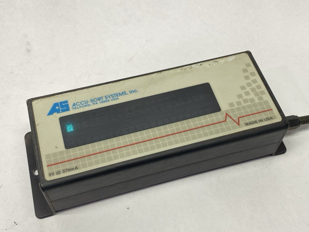 Accu-Sort Systems GP018 Character Remote External Display Unit