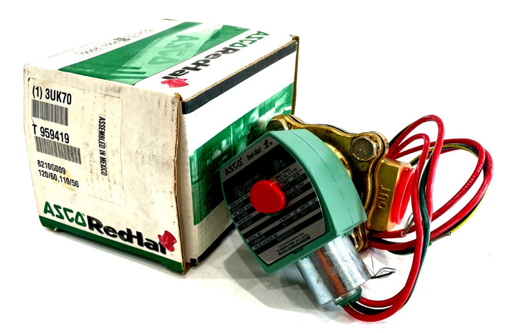 NEW ASCO 8210G009 SOLENOID VALVE 120/60,110/50