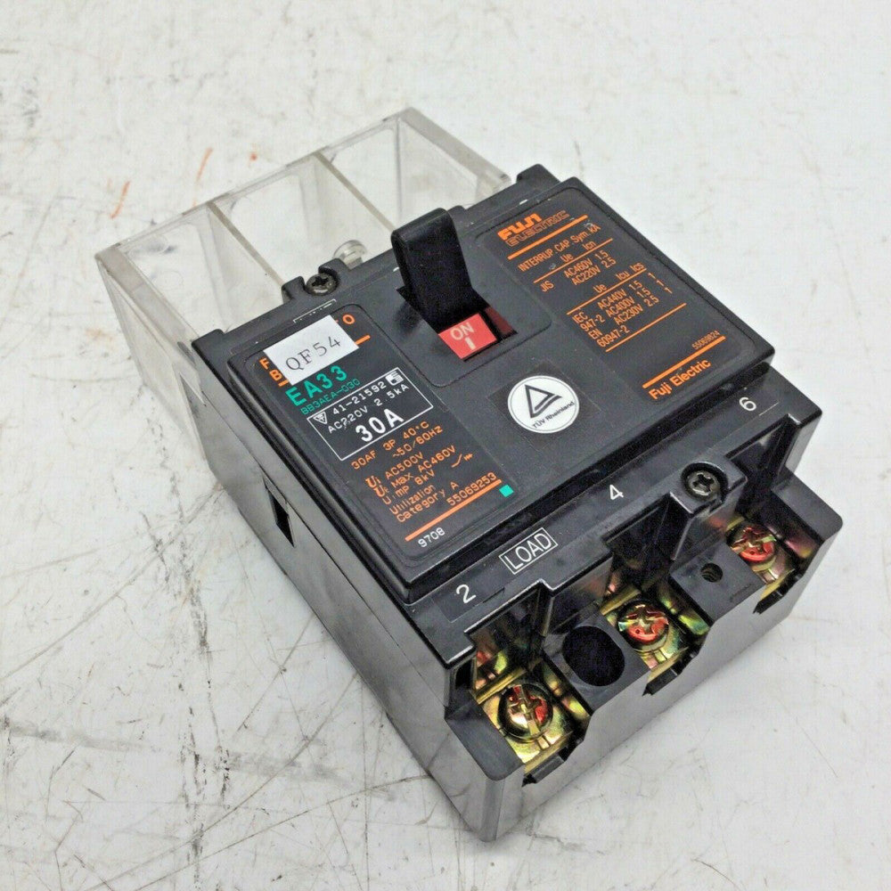 FUJI ELECTRIC EA33 AUTO BREAKER 30 AMP 3 Pole (LOT#1)