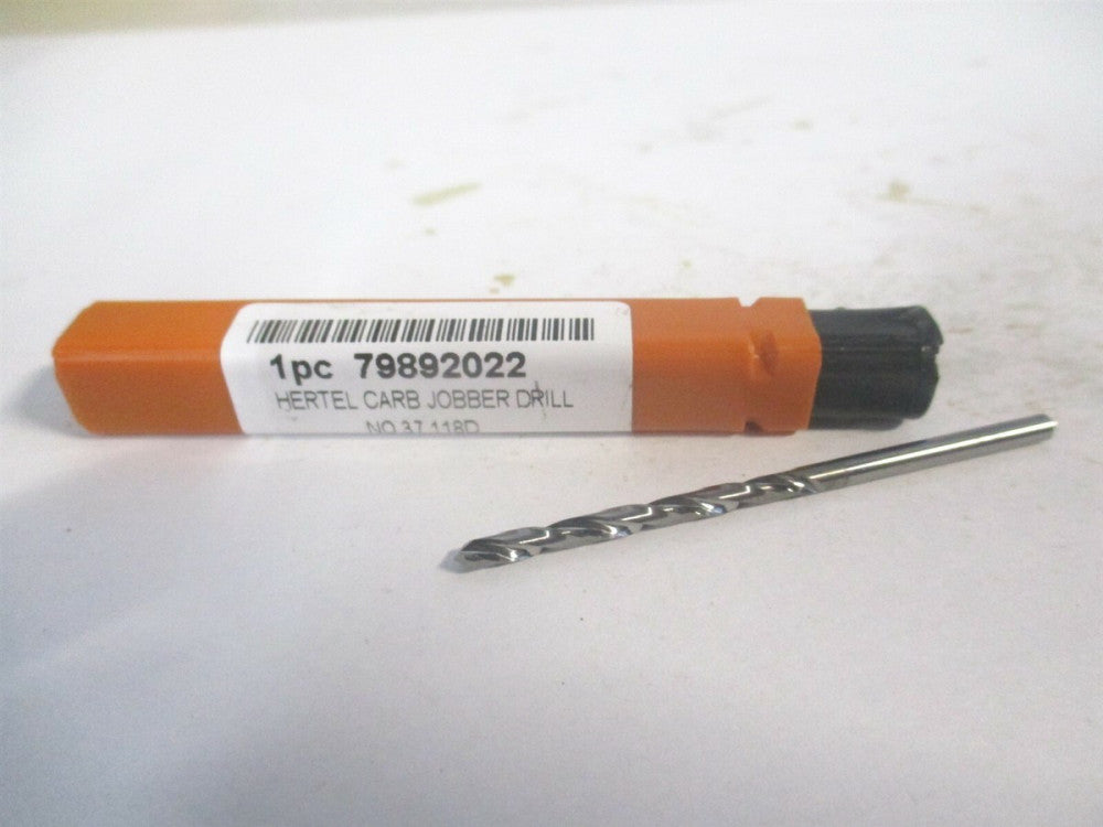 (79892162) #26 1-3/8 x 2-1/2" OAL 118° Solid Carbide Regular Spiral Jobber Drill