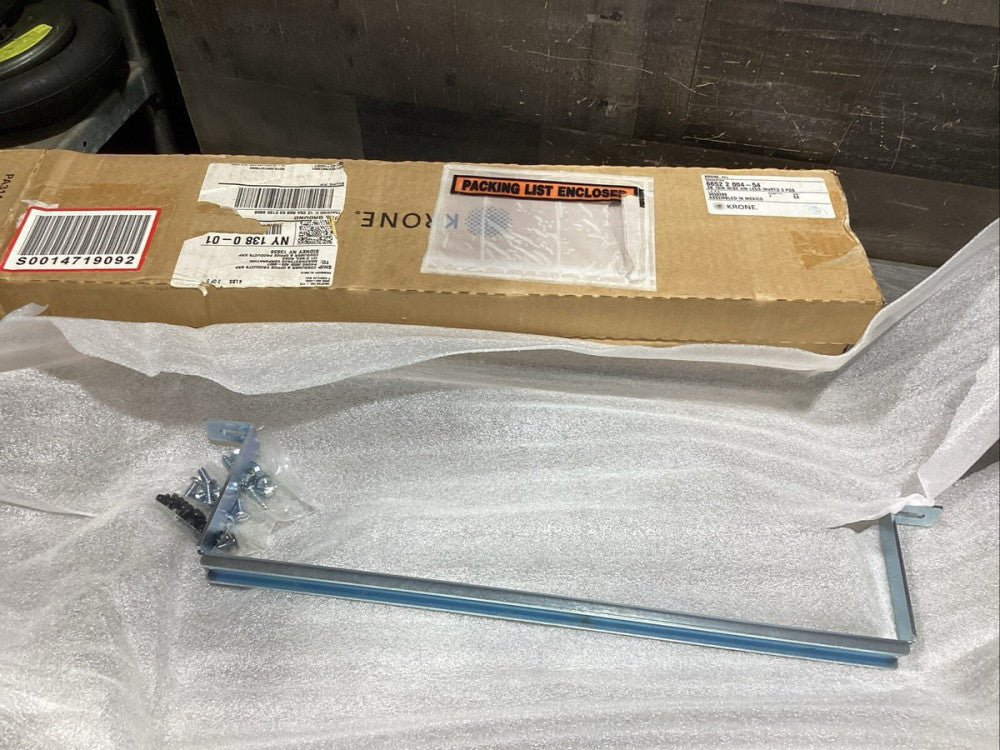 KRONE 6652 2 004-21 SB 19IN WIDE 4IN LEGS INVRTD 3 POS Mounting Bar NOS SURPLUS