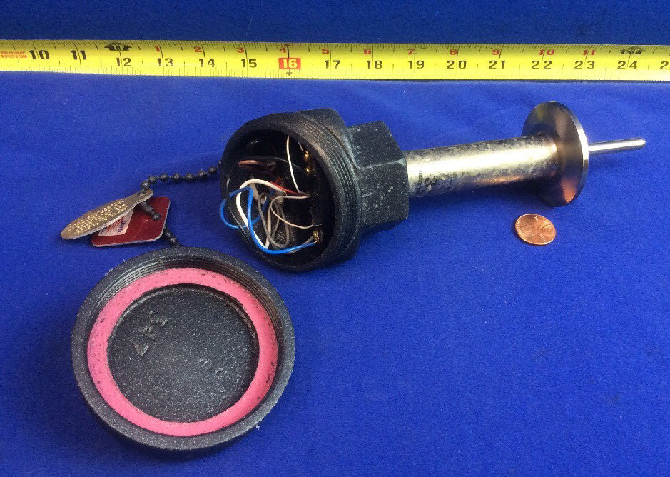 DOVEX 100 OHM PRT-ALPHA TEMPERATURE PROBE .00385-WIRE WOUND 1-1/2" TRI-CLAMP