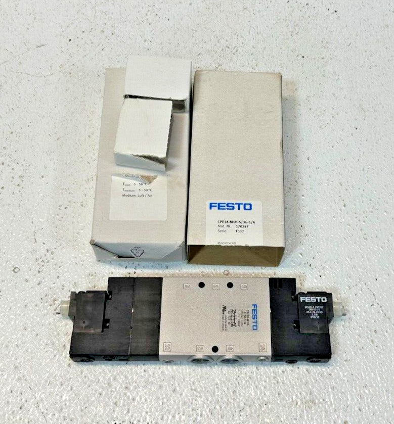 Festo CPE18-M1H-5/3G-1/4 Solenoid Valve 170247