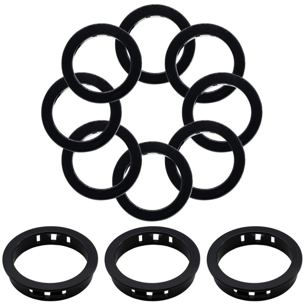 20 PCS 1-1/2" 38mm Cable Snap Bushing Grommet Black Nylon Locking Bushing
