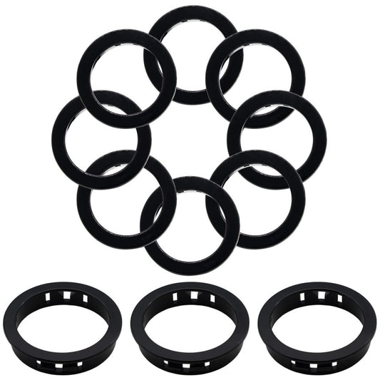 20 PCS 1-1/2" 38mm Cable Snap Bushing Grommet Black Nylon Locking Bushing